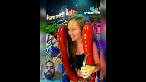 Slingshot girl ride